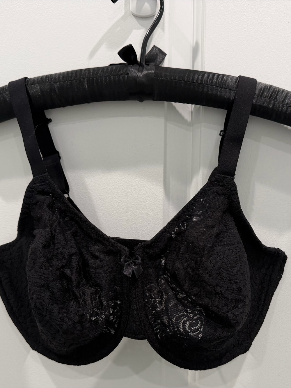Wacoal Black Lace Full Coverage Underwire Bra